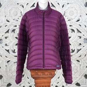 Modern Patagonia Women’s Down Sweater Jacket Plum Purple XS/S 800 Fill Puffer